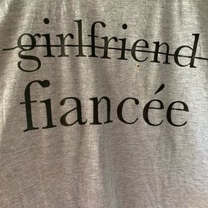 Girlfriend to fiancé upgrade tee shirt